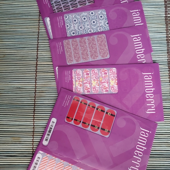 Lot of Jamberry nail wraps, mini heater, and bag - Picture 3 of 13